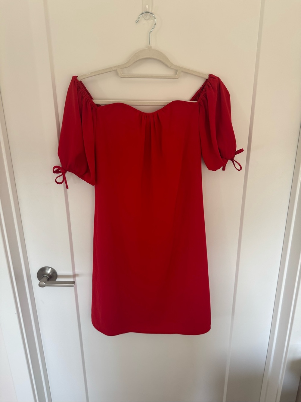 RACHEL Rachel Roy Red Off-Shoulder Dress size 0